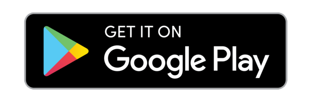 Google Play download button with colored play icon and text 'Get it on Google Play'.